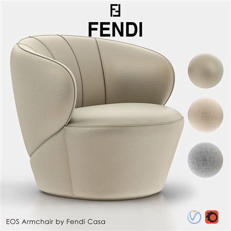 fendi eos chair|fendi casa catalog.